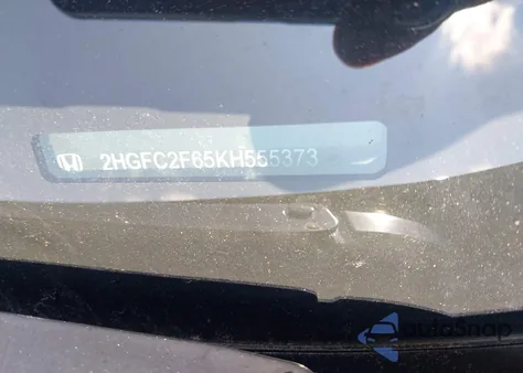 2019 Honda Civic Lx from USA, damaged, VIN 2HGFC2F65KH555373